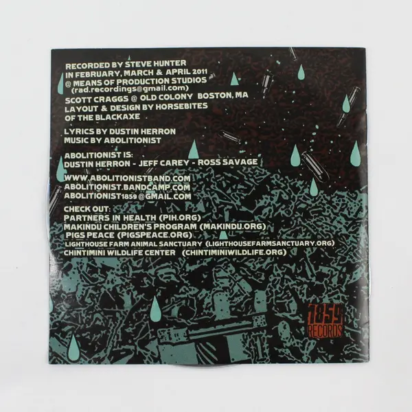 ABOLITIONIST - It Used to Rain (CD 2011)