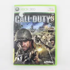 Call Of Duty 3 - Microsoft Xbox 360 Xbox Live - Untested