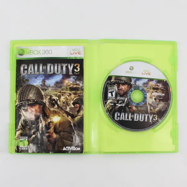 Call Of Duty 3 - Microsoft Xbox 360 Xbox Live - Untested
