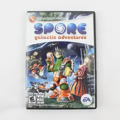 Spore Galactic Adventures Expansion Pack DVD-ROM PC/Mac Untested