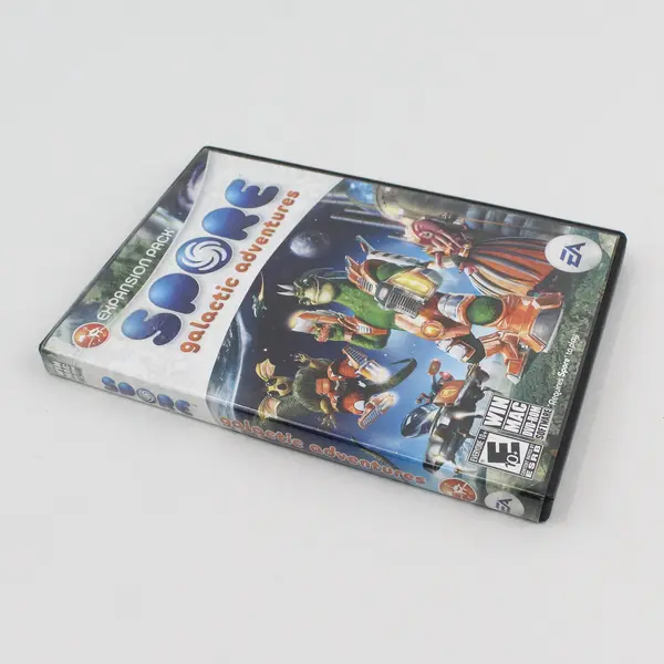 Spore Galactic Adventures Expansion Pack DVD-ROM PC/Mac Untested