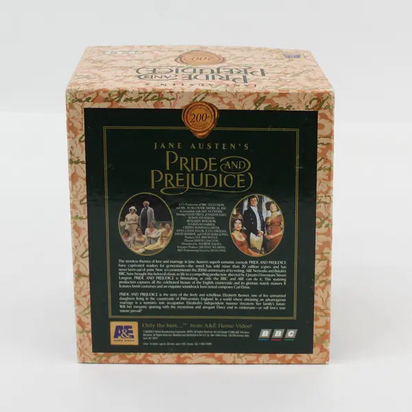 Pride and Prejudice Mini-Series 200th Anniversary Edition 6-Tape VHS Set 1996