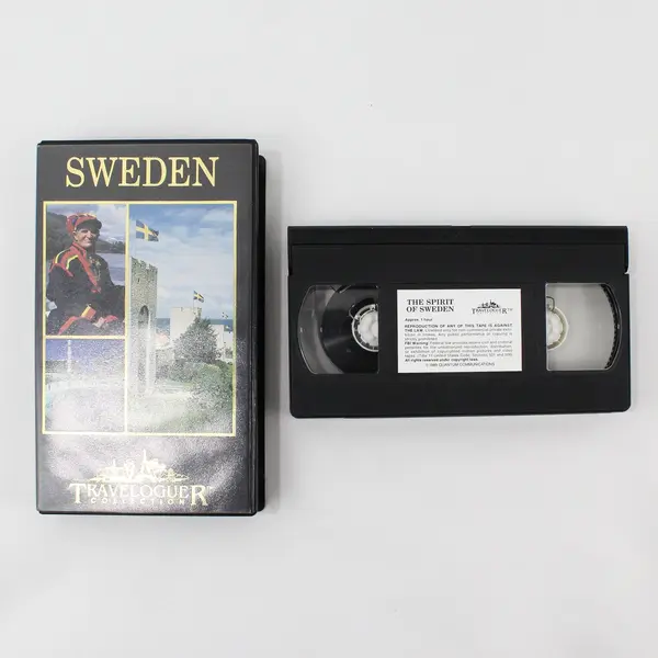 Set of 3 Traveloguer Collection Sweden, Switzerland, Germany Video VHS