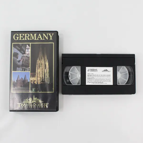 Set of 3 Traveloguer Collection Sweden, Switzerland, Germany Video VHS