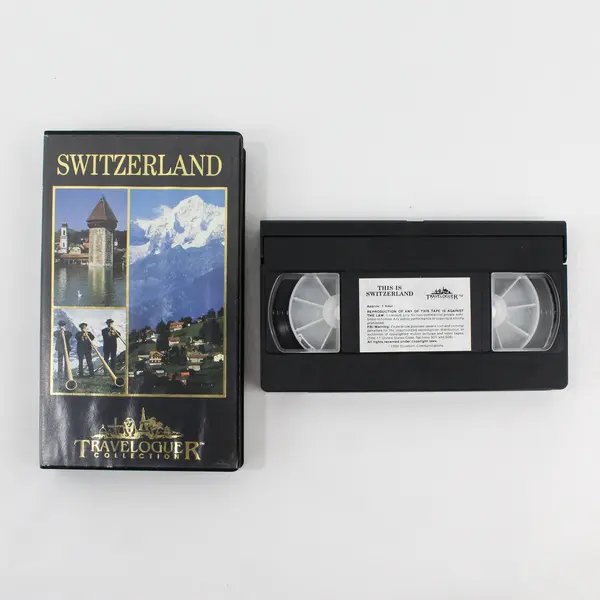 Set of 3 Traveloguer Collection Sweden, Switzerland, Germany Video VHS