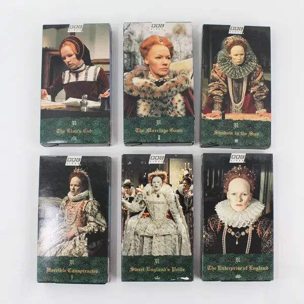 Elizabeth R VHS/VCR 1995, 6-Tape Box Set BBC Video-Historical Drama