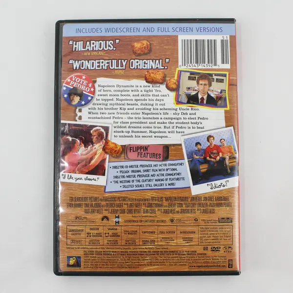 Napoleon Dynamite DVD 2004 Widescreen Full Screen