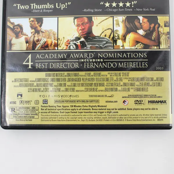 City of God (DVD, 2004)