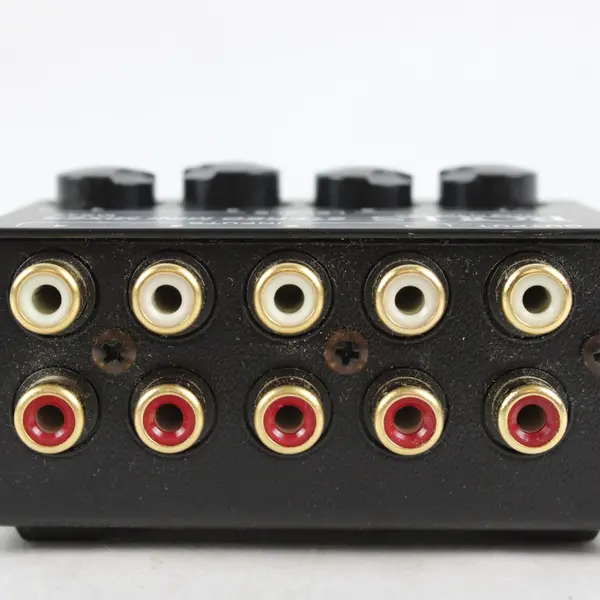 Rolls Stereo Mini-Mixer MX42 4-Channel Passive RCA Audio Mixer UNTESTED