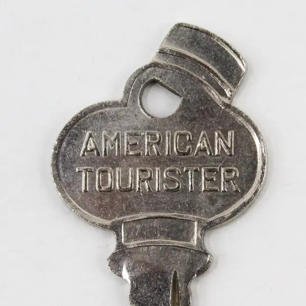 Vintage American Tourister Key Smiling Bell Boy Hop Luggage Suitcase