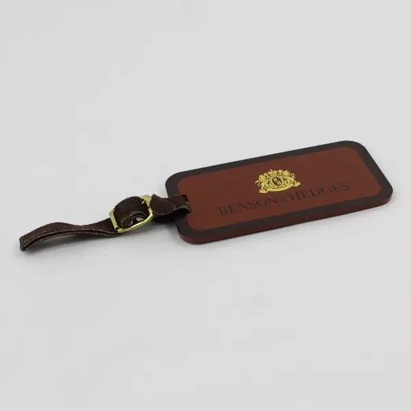 Benson And Hedges Cigarettes Promo Vintage Luggage Tag 4"x 2"