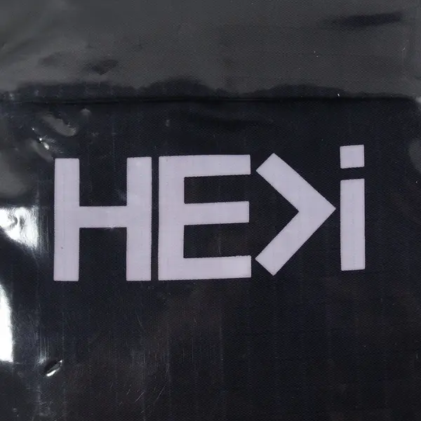 HE>I Black Eco Friendly Garage Folding Tote Bag Reuse Shopping