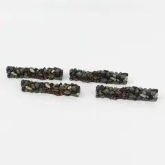 Dept 56 Village Accessories 4 Piece Fieldstone Wall 52717