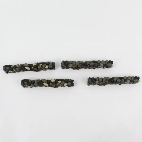 Dept 56 Village Accessories 4 Piece Fieldstone Wall 52717
