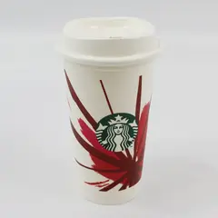 Starbucks 16oz Reusable Collector Plastic Cup w Lid Red Valentine 2012