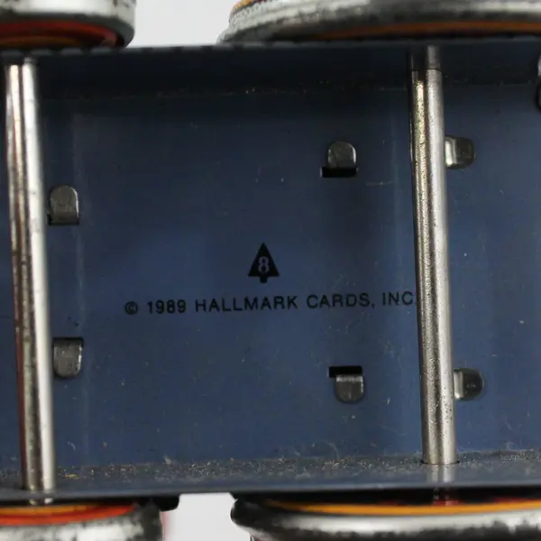 1989 Hallmark Tin Locomotive 8th & Last in Series Train Keepsake Ornament