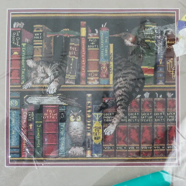 Dimensions Charles Wysocki Frederick the Literate Counted Cross Stitch Kit 7999