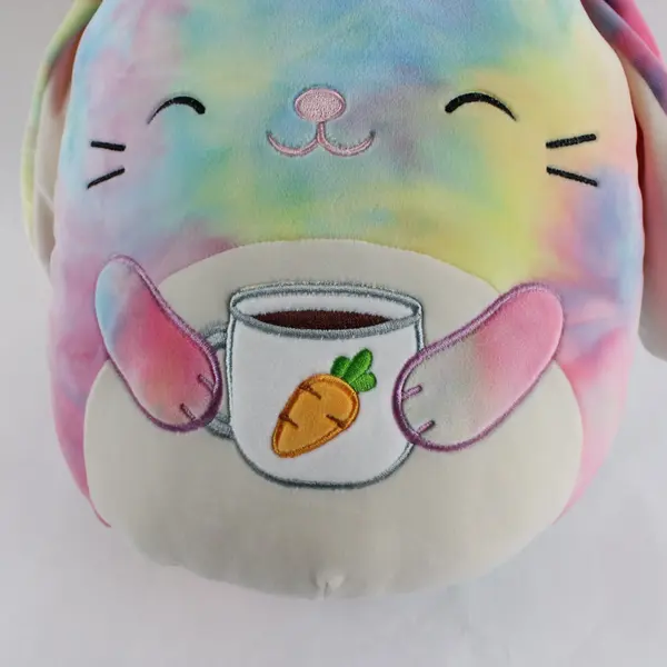 Squishmallows Candy the Tie-Dye Floppy Eared Bunny 12" Plush 