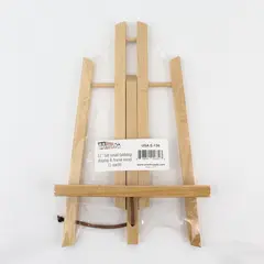 U.S. Art Supply 11" Small Tabletop Display Stand A-Frame Easel, new # E-130 