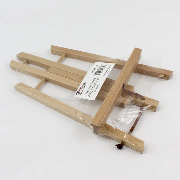 U.S. Art Supply 11" Small Tabletop Display Stand A-Frame Easel, new # E-130 