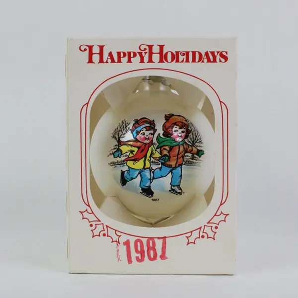 Campbell Kids 1987 Collector's Edition Christmas Ornament New