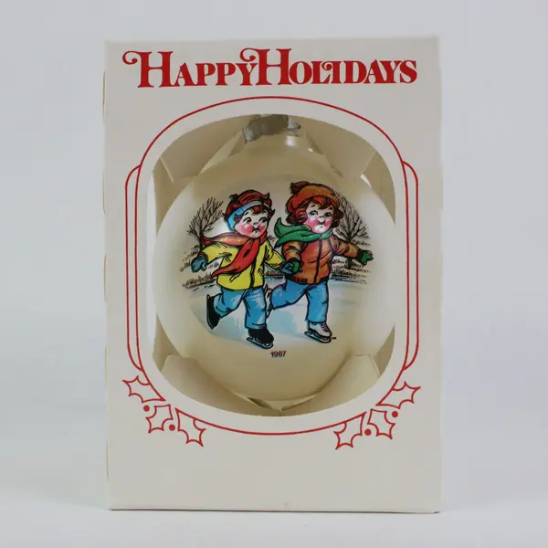 Campbell Kids 1987 Collector's Edition Christmas Ornament New