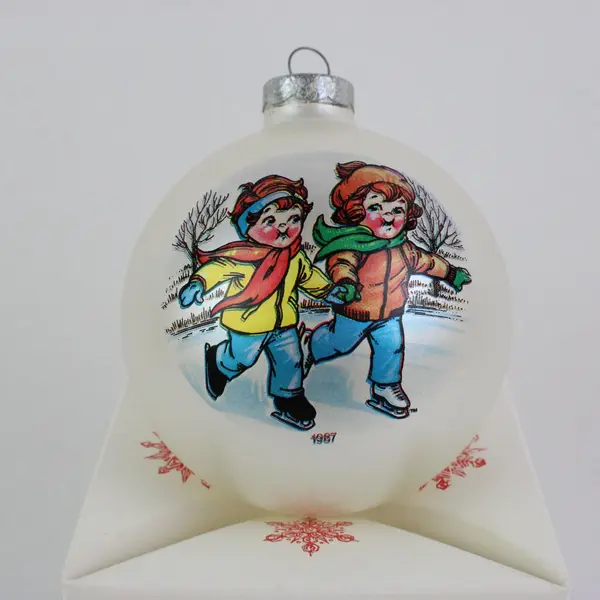 Campbell Kids 1987 Collector's Edition Christmas Ornament New