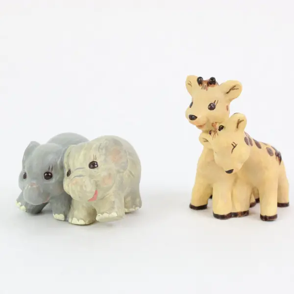 Hallmark Merry Miniatures Noah and Friends Figurine Set New Open Box