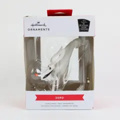 Hallmark Nightmare Before Christmas Zero Ornament Disney NIB