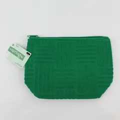 The Spring Shop Green Fabric Cosmetic Bag, New #HL9195013 