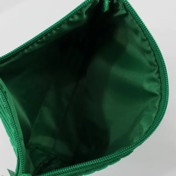 The Spring Shop Green Fabric Cosmetic Bag, New #HL9195013 