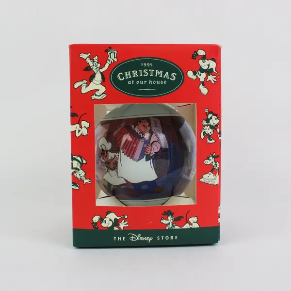 Disney Store 1995 Christmas at Our House Lady & the Tramp Ornament