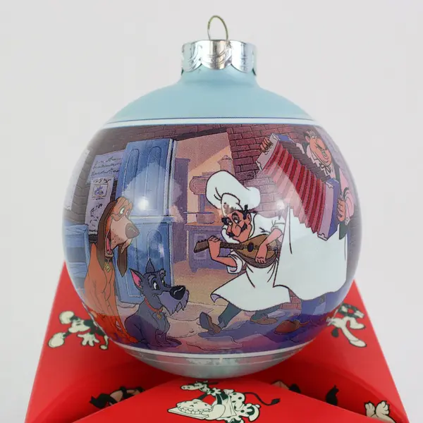 Disney Store 1995 Christmas at Our House Lady & the Tramp Ornament