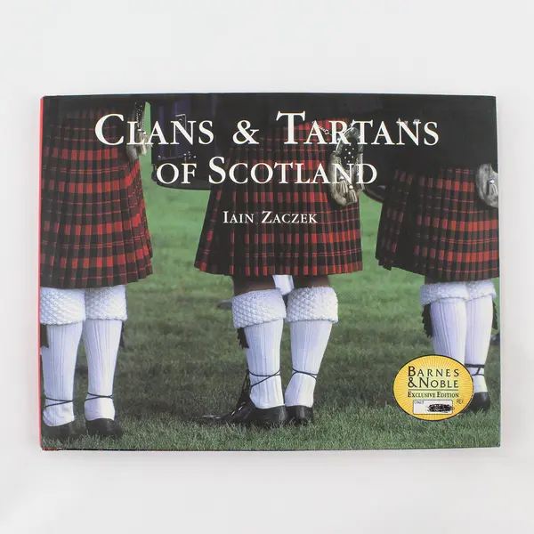 Clans & Tartans of Scotland HC Book 2000, Iain Zaczek Barnes & Noble Ed.   