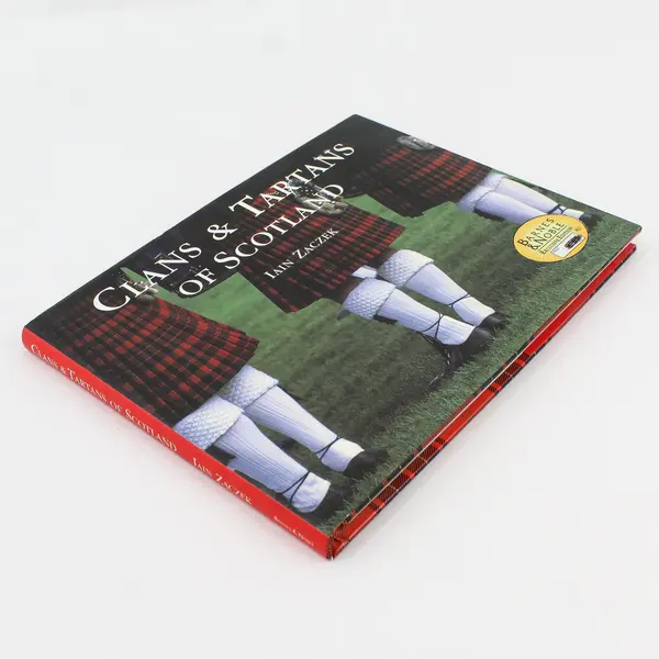 Clans & Tartans of Scotland HC Book 2000, Iain Zaczek Barnes & Noble Ed.   