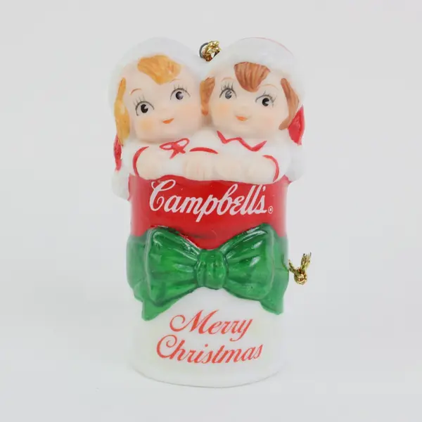 Campbell's Soup Kids In a Can Ornament New in Box Holiday Collectible