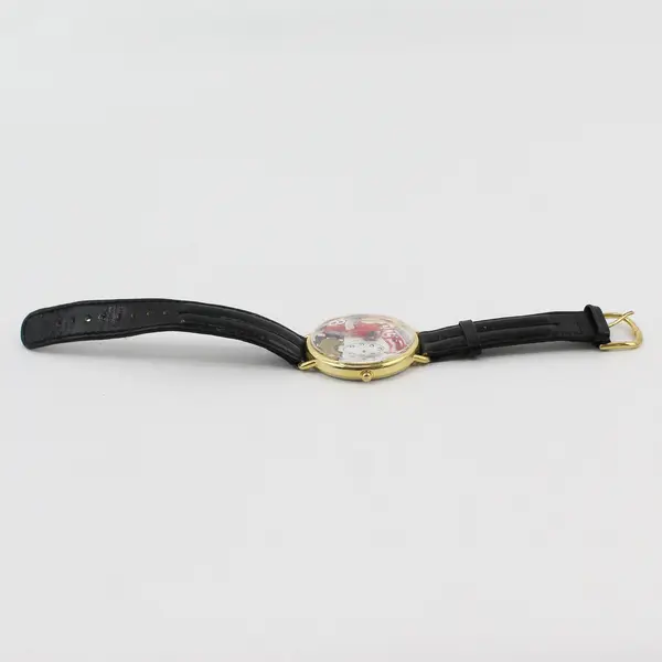 CAROLE Men's 3-D NASCAR Novelty Quartz Wristwatch