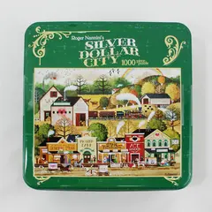 Ceaco Roger Nannini Silver Dollar City Jigsaw Puzzle 1000pc CollTin 2007 3326-2
