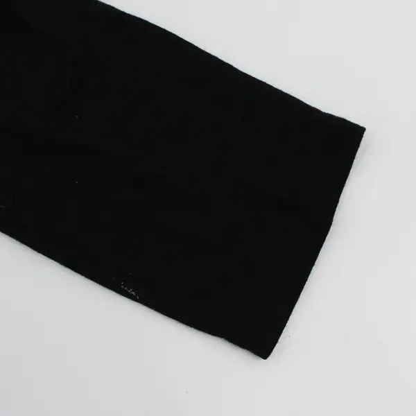 DB Moon Black Long Sleeve Midi Dress Women 3XL Plus Solid