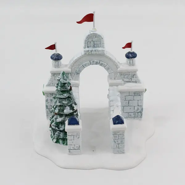 1993 Dept 56 Heritage Village North Pole Gate 56324
