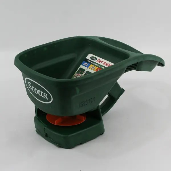 Scotts Turf Builder Easy Hand-Held Broadcast Spreader Green