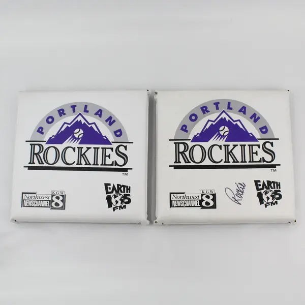 Lot of 2 Jiffy Lube Portland Rockies Stadium Seat Cushions