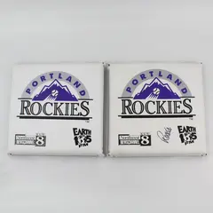 Lot of 2 Jiffy Lube Portland Rockies Stadium Seat Cushions
