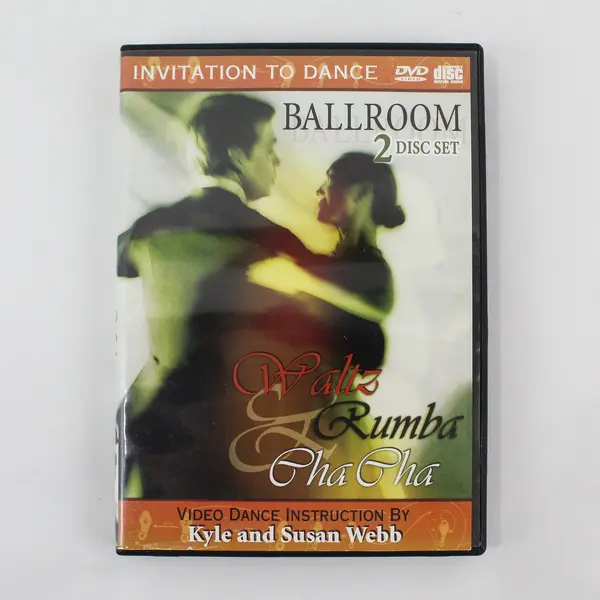 Invitation to Dance Ballroom Kyle & Susan Webb DVD/CD Waltz Rumba Cha Cha
