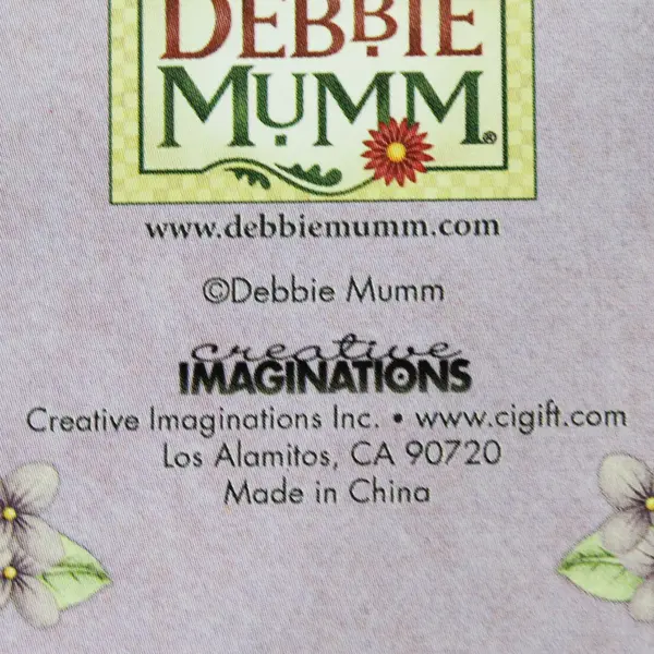 Debbie Mumm Garden Sewing Kit Variety Keepsake Floral Tin Box Collectible New