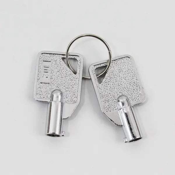 Lot of 2 Tubular Barrel Cabinet Lock Keys 102