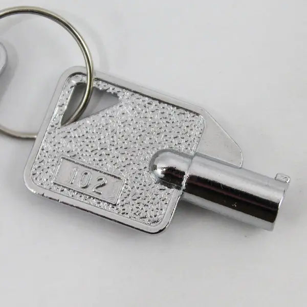 Lot of 2 Tubular Barrel Cabinet Lock Keys 102