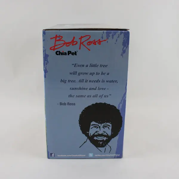 Bob Ross Chia Pet Decorative Pottery Planter CP493-01 New