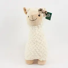 Kelli's 16.5in Plush Llama Stuffed Animal with Bow