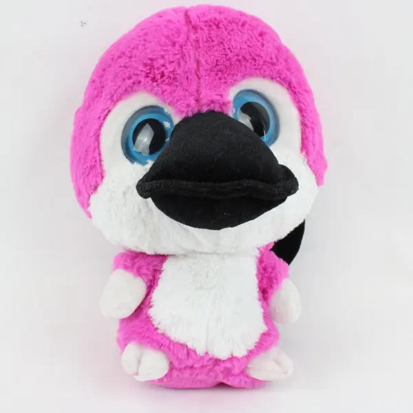 Ideal Toys Direct Pink White Platypus Plush Toy 10in Used